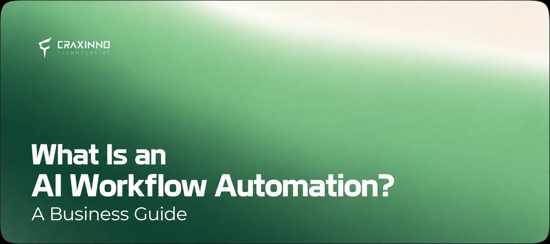 What Is AI Workflow Automation? A Business Guide